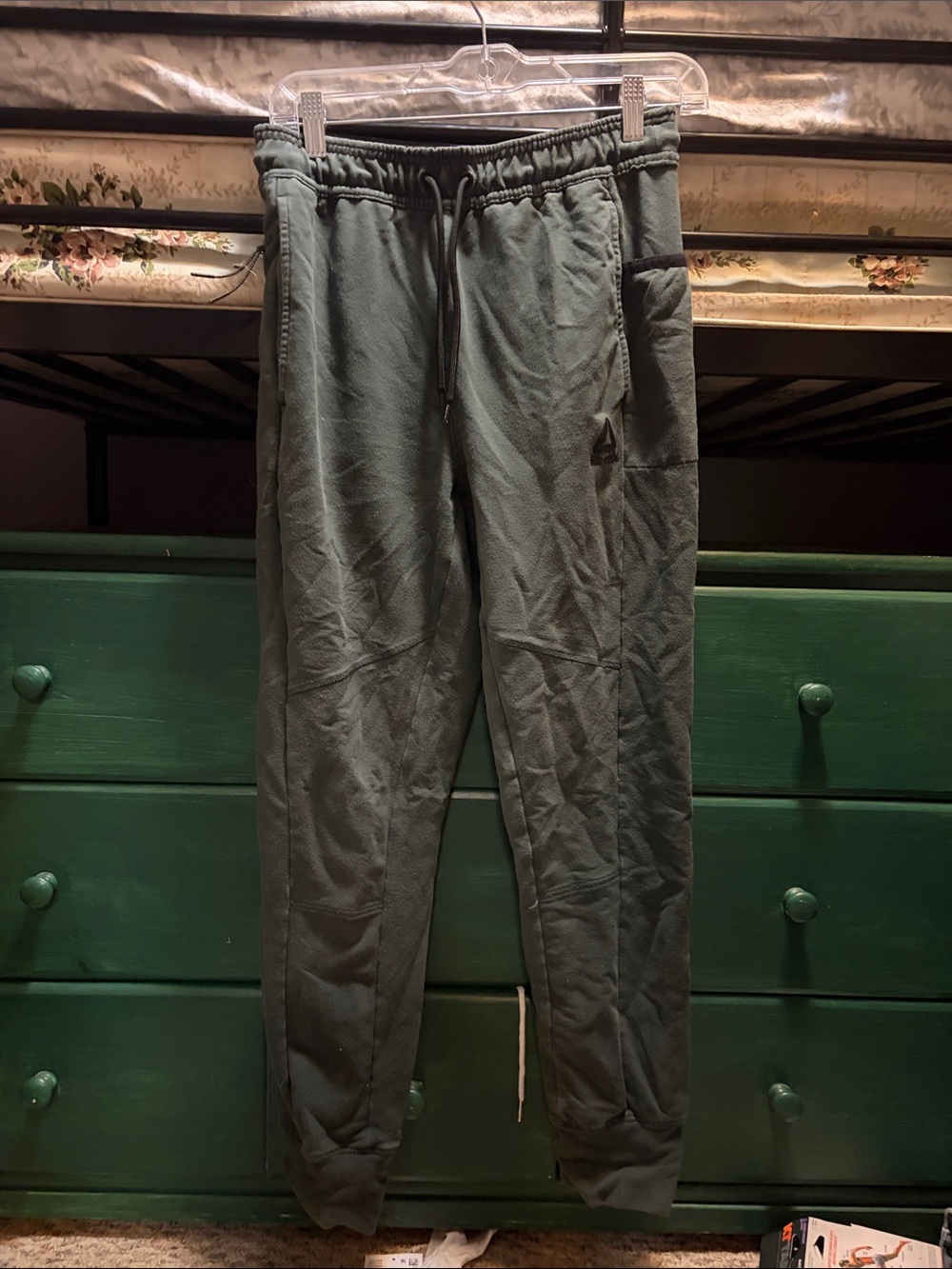 Men's Drawstring Jogger Pants - Green
